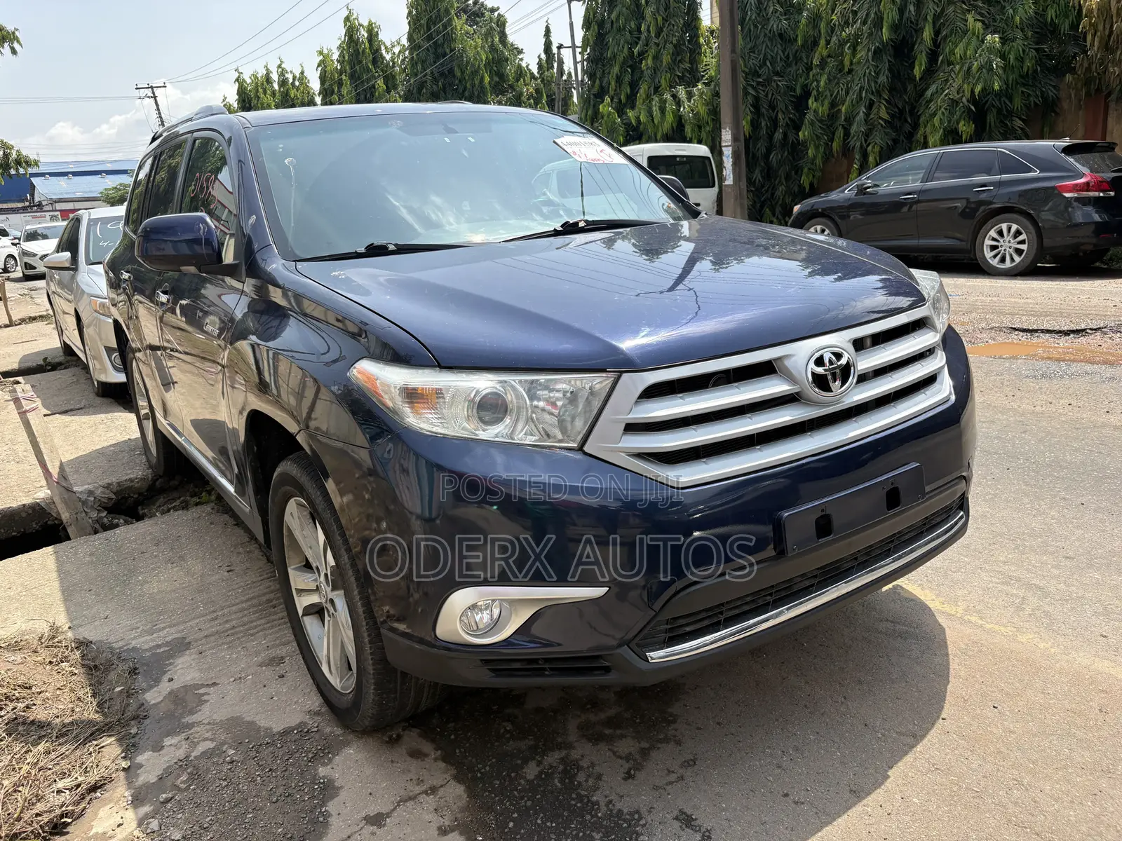 Toyota Highlander Limited 4dr SUV AWD (3.5L 6cyl 6A) 2014 Blue