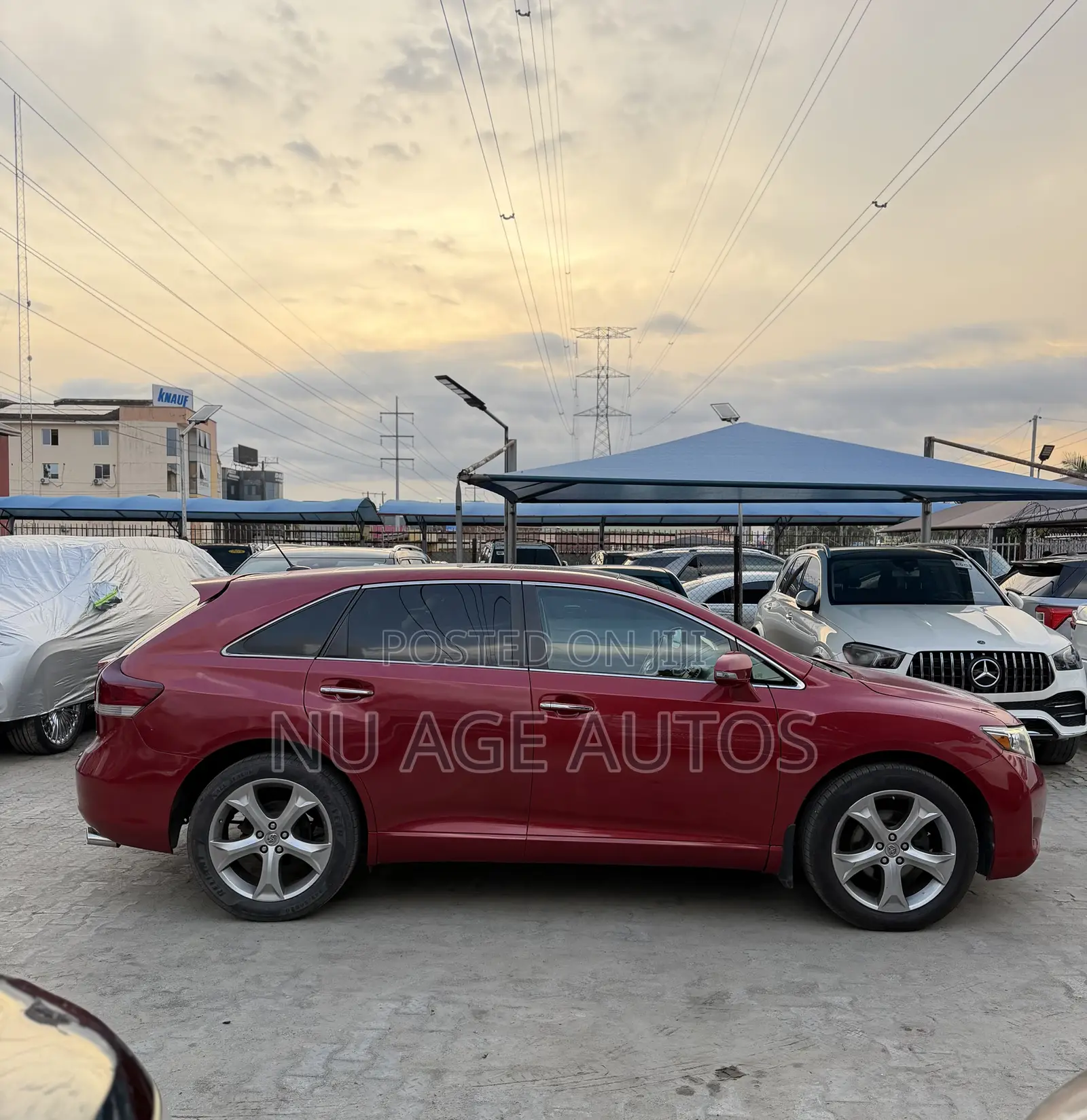 Toyota Venza Limited 4dr Wagon (3.5L 6cyl 6A) 2014 Red