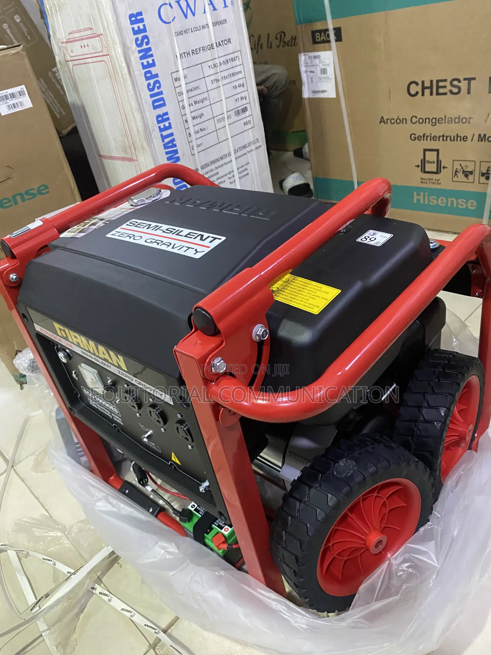 Firman ECO 10990ES 7.6KVA 16HP Petrol Generator for Power Supply