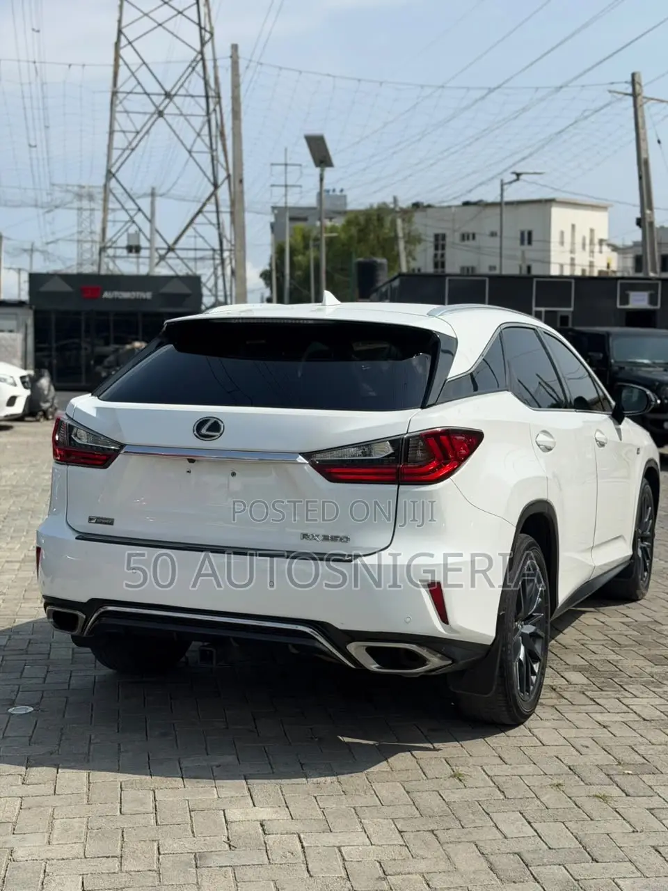 Lexus RX 350 F Sport FWD 2017 White