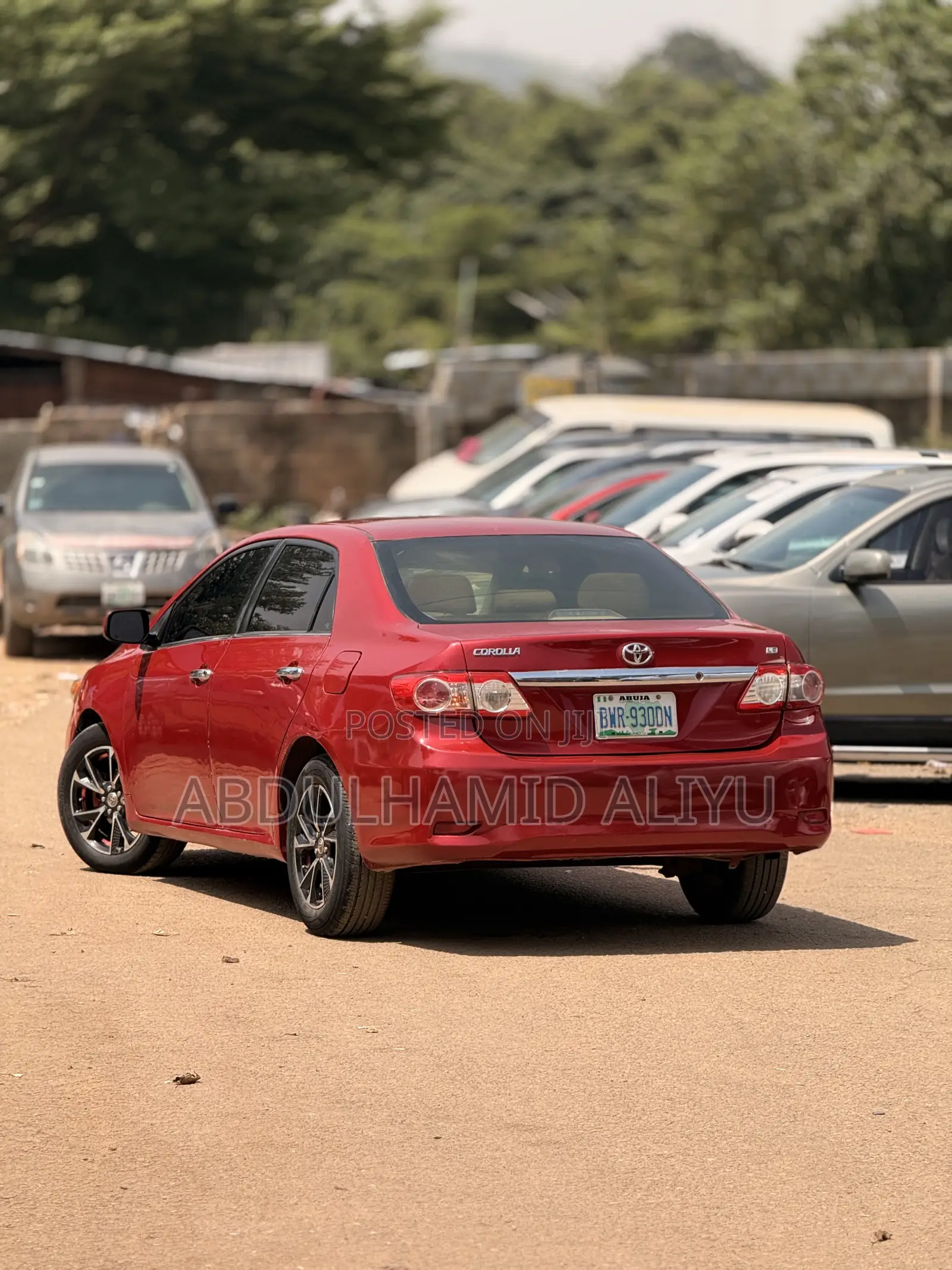 Toyota Corolla LE 4dr Sedan (1.8L 4cyl 4A) 2012 Red