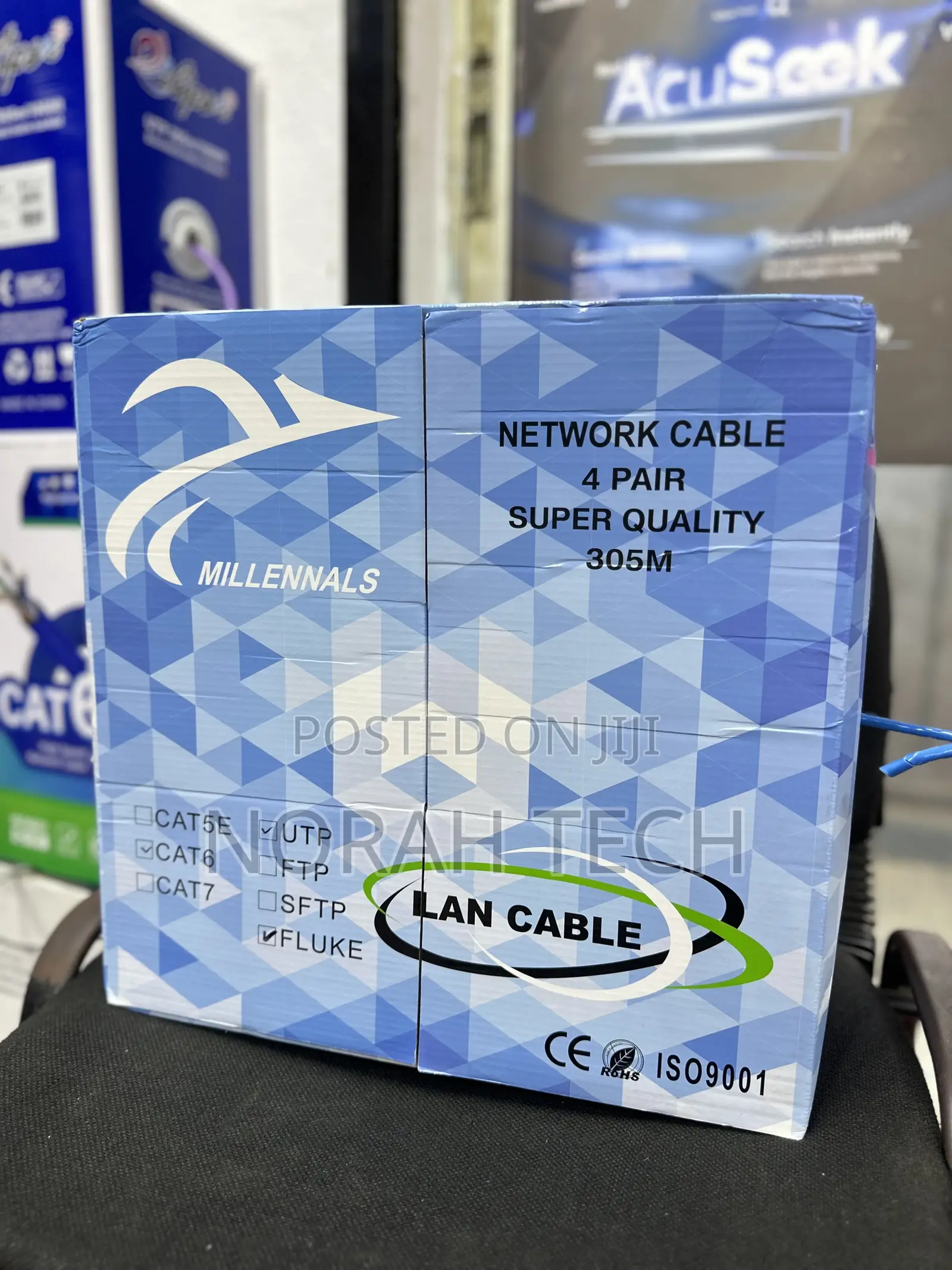 Millennals Cat6 Utp Solid Copper Cable