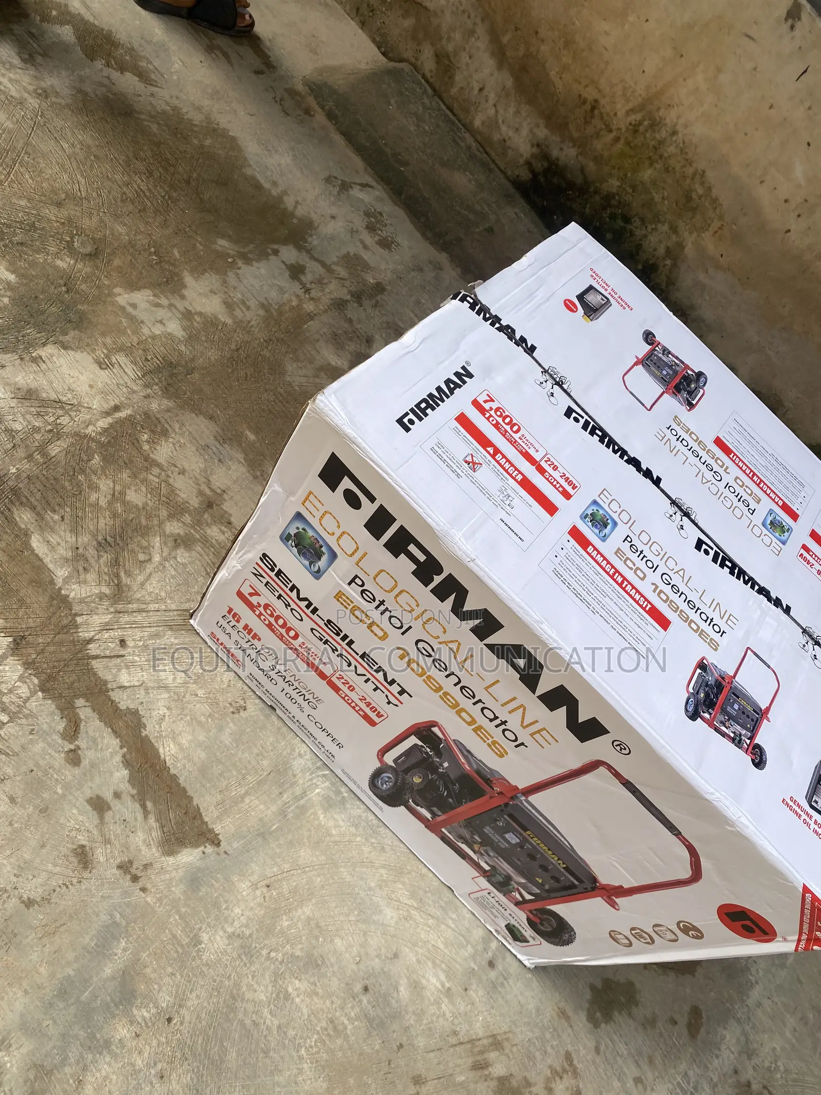 Firman ECO 10990ES Semi-Silent 7.6KVA Petrol Generator for Homes