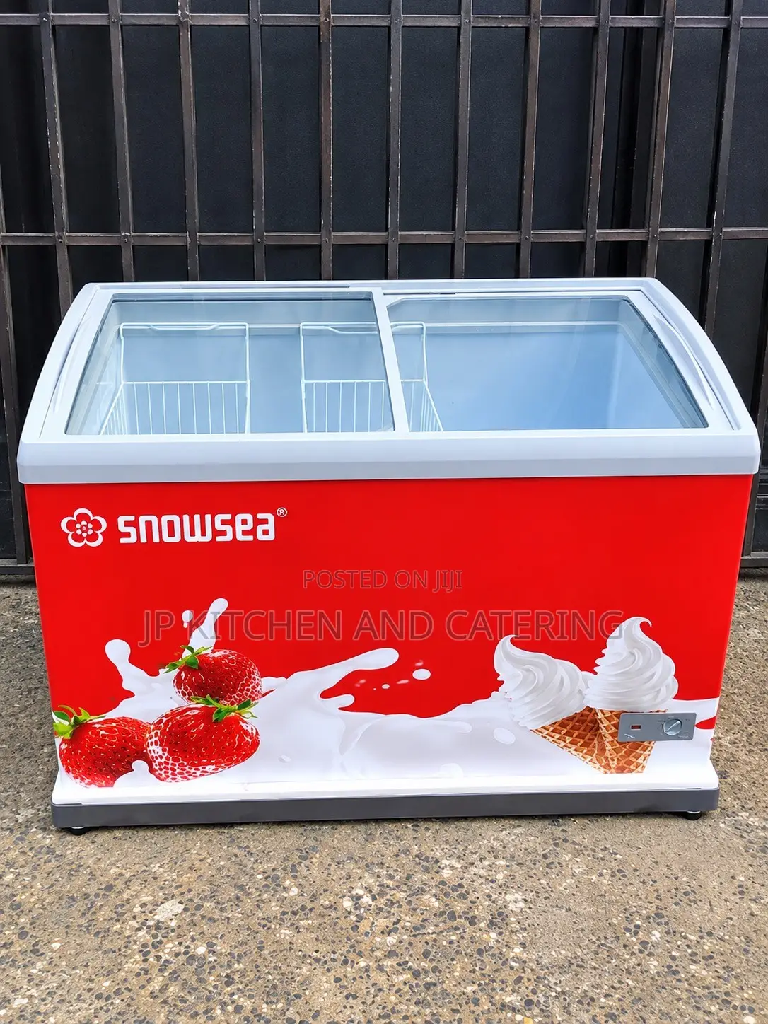 Snowsea Commercial Chest Freezer With Sliding Glass Doors
