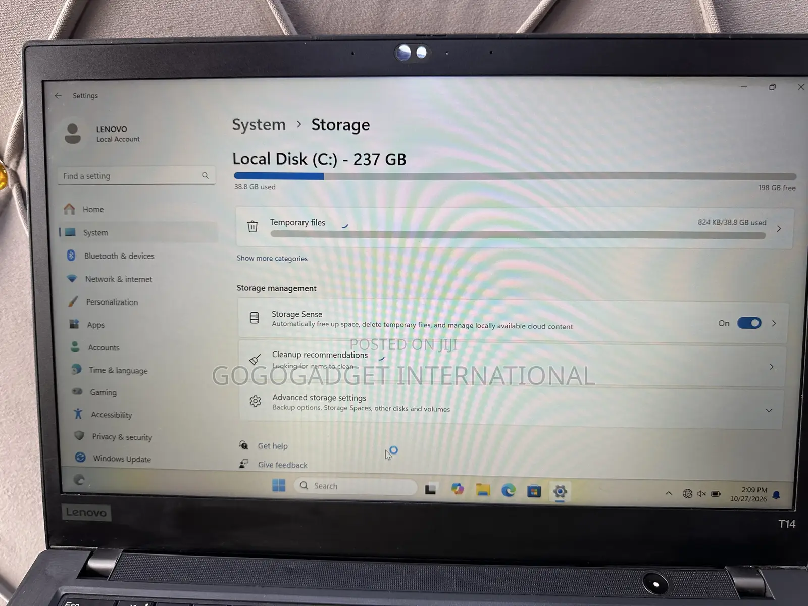 Laptop Lenovo ThinkPad T14 G2 32GB Intel Core i5 SSD 256GB