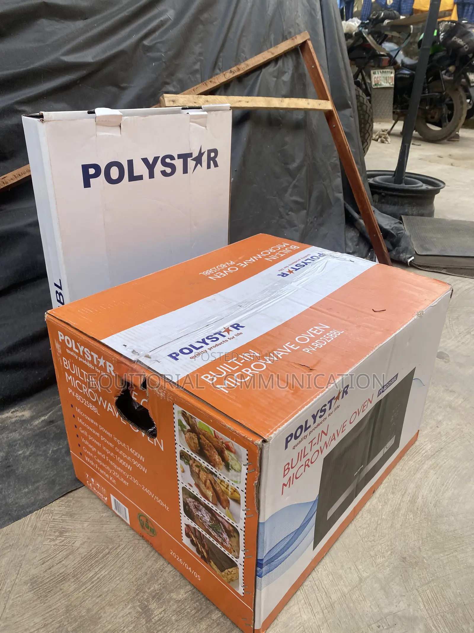 Polystar PV-BD25BBL Modern 25-Litre Microwave Oven