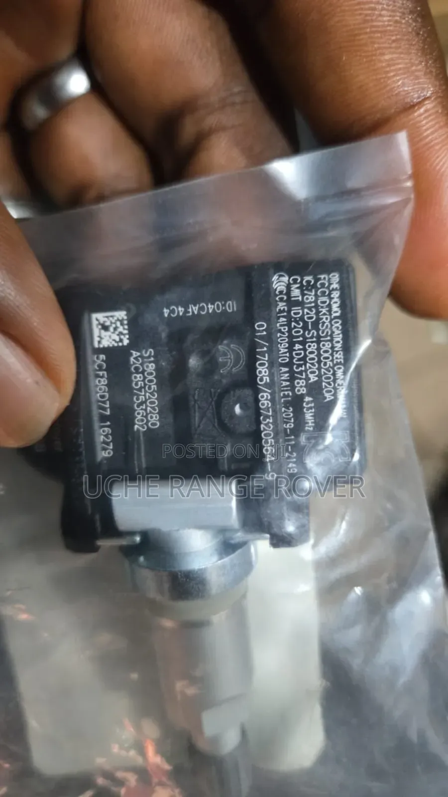 Range Rover Tire Sensor