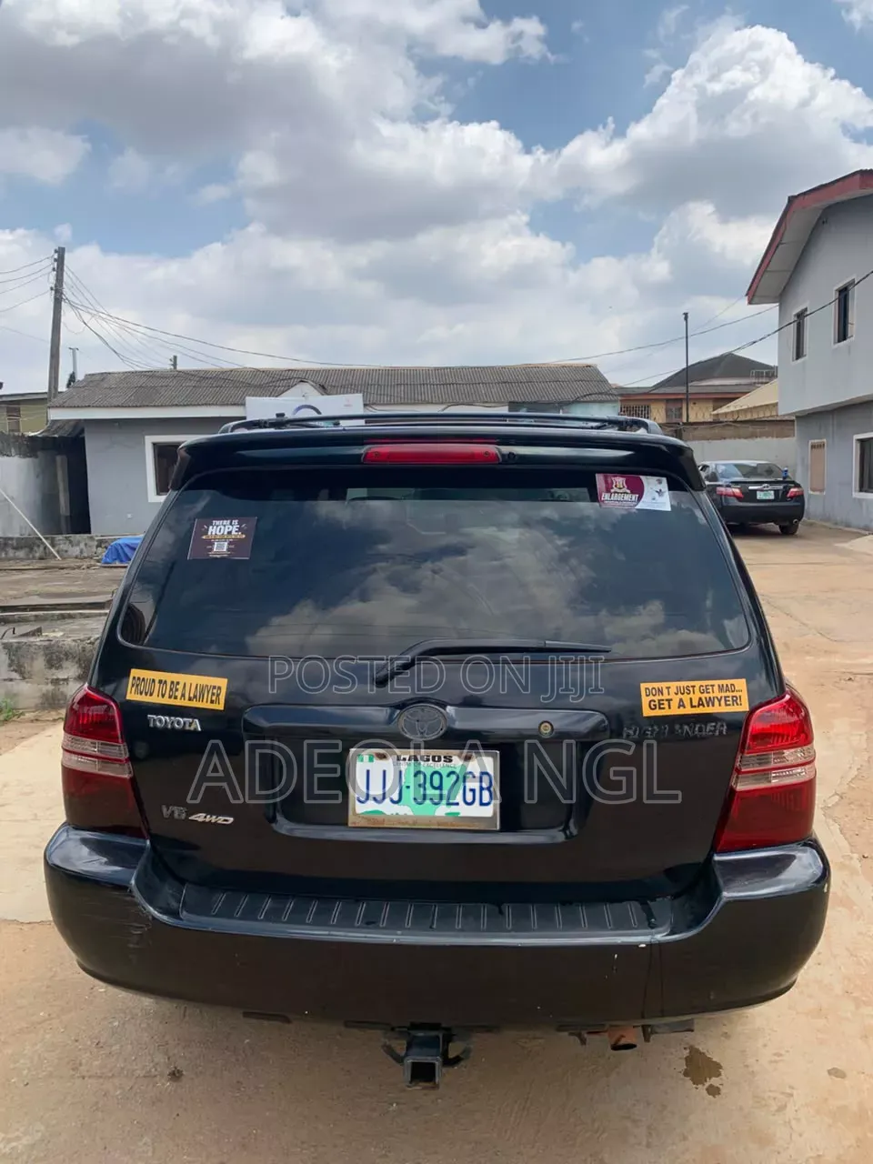 Toyota Highlander 2004 Black
