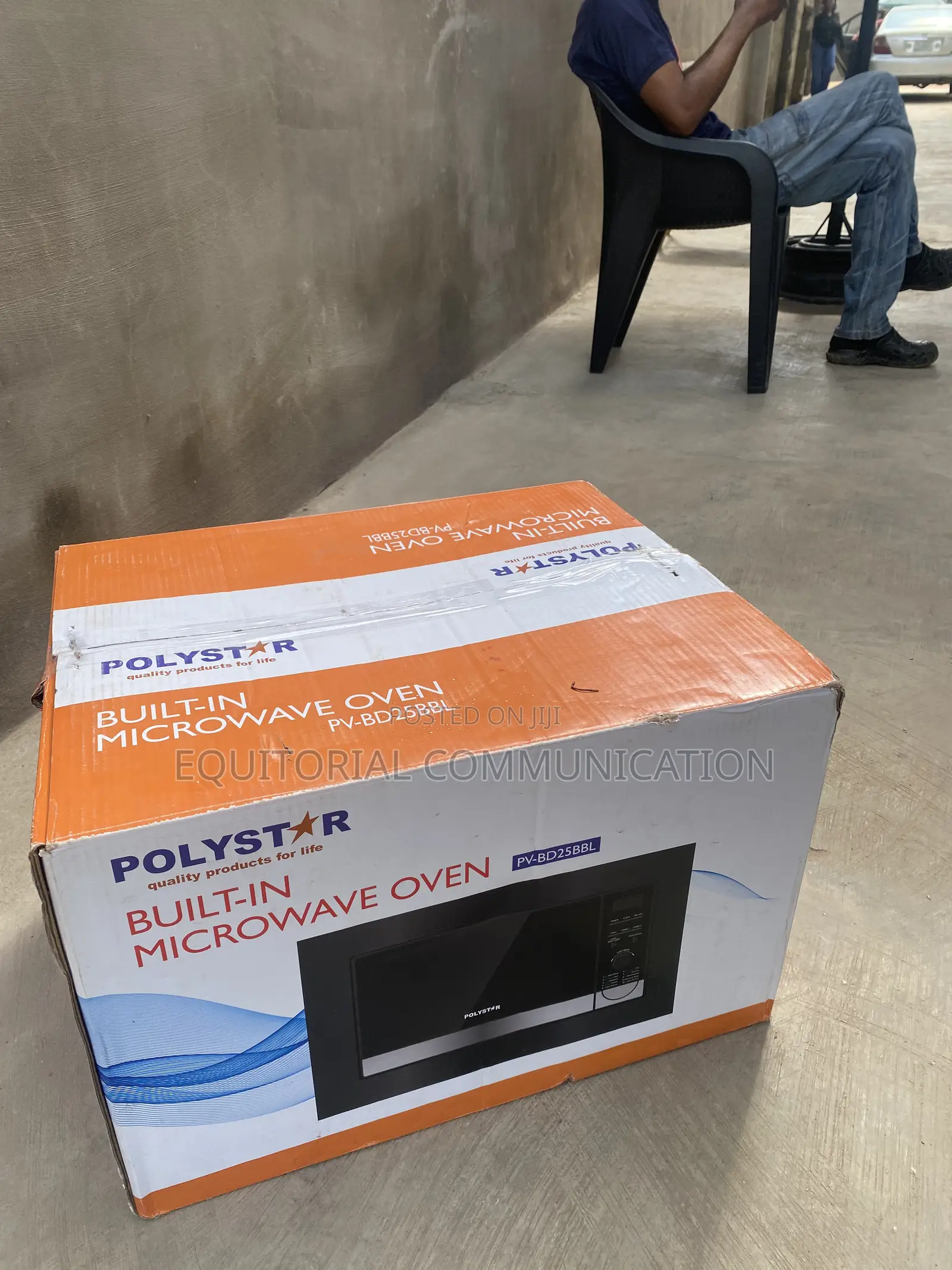 Polystar PV-BD25BBL 25L Kitchen Cabinet Microwave Oven