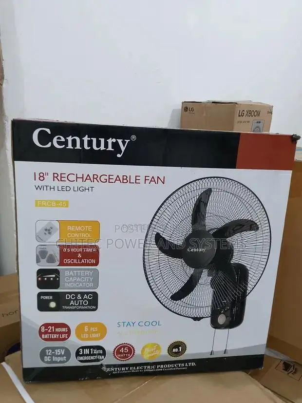 18 Inch DC Wall Fan Century