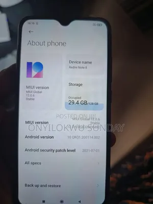 Xiaomi Redmi Note 8 128 GB Red