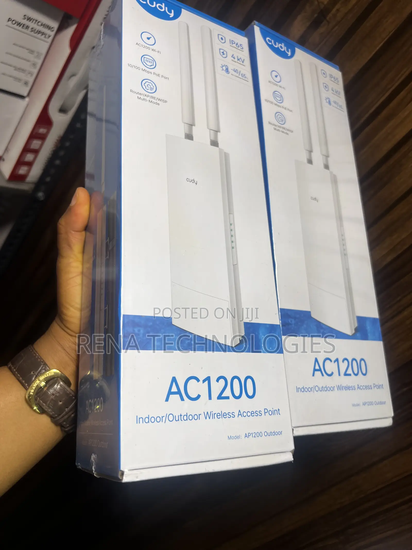 Cudy AC1200 Wi-Fi 5 Dual-Band Outdoor Access Point, AP1200 Outdoor