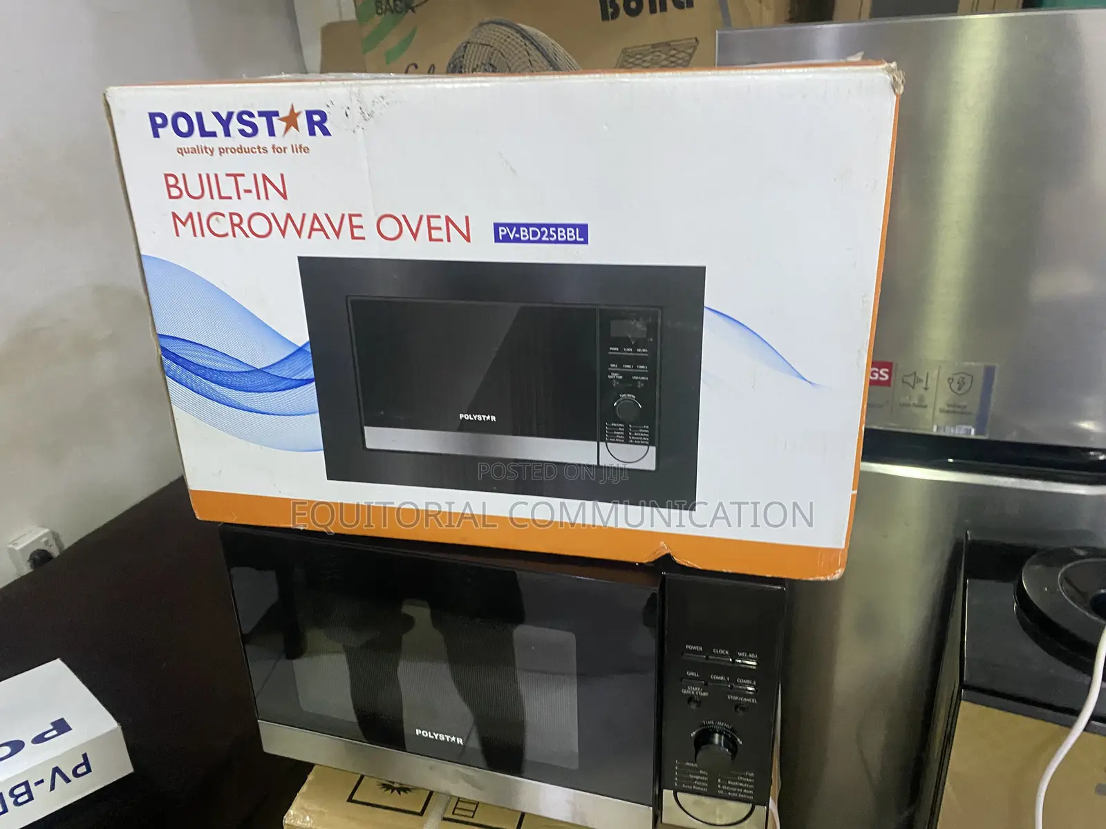 Polystar 25L Built-in Microwave for a Streamlined Kitchen