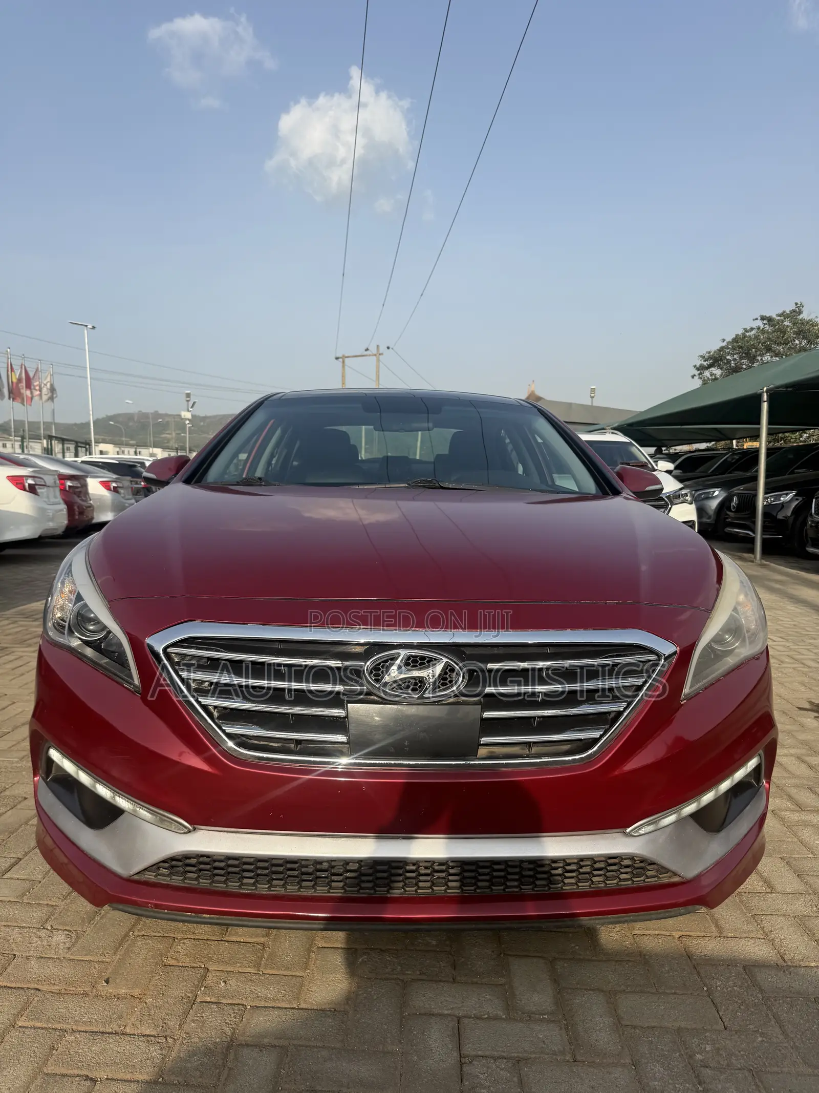 Hyundai Sonata Sport 4dr Sedan (2.4L 4cyl 6A) 2015 Maroon