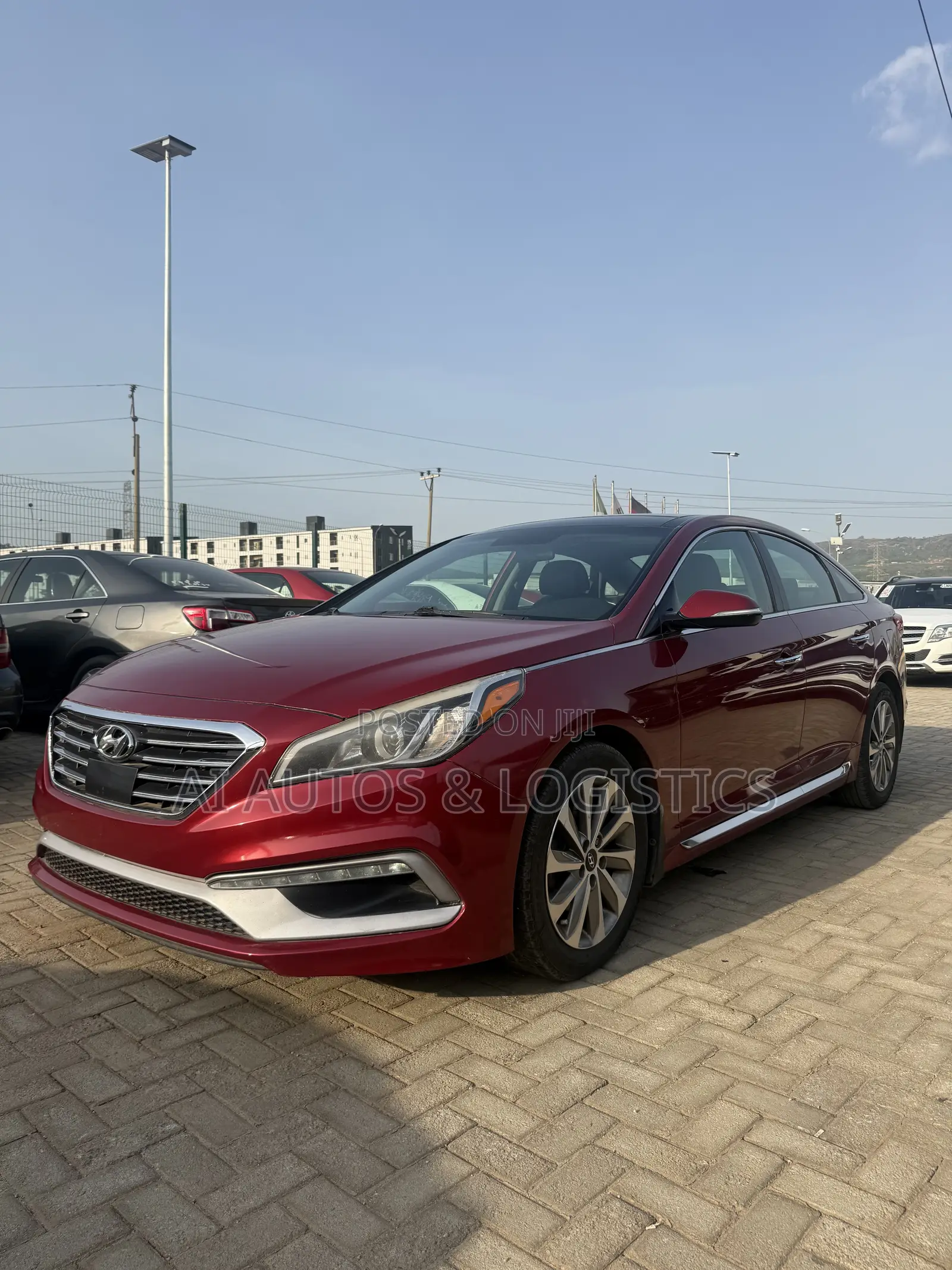Hyundai Sonata Sport 4dr Sedan (2.4L 4cyl 6A) 2015 Maroon