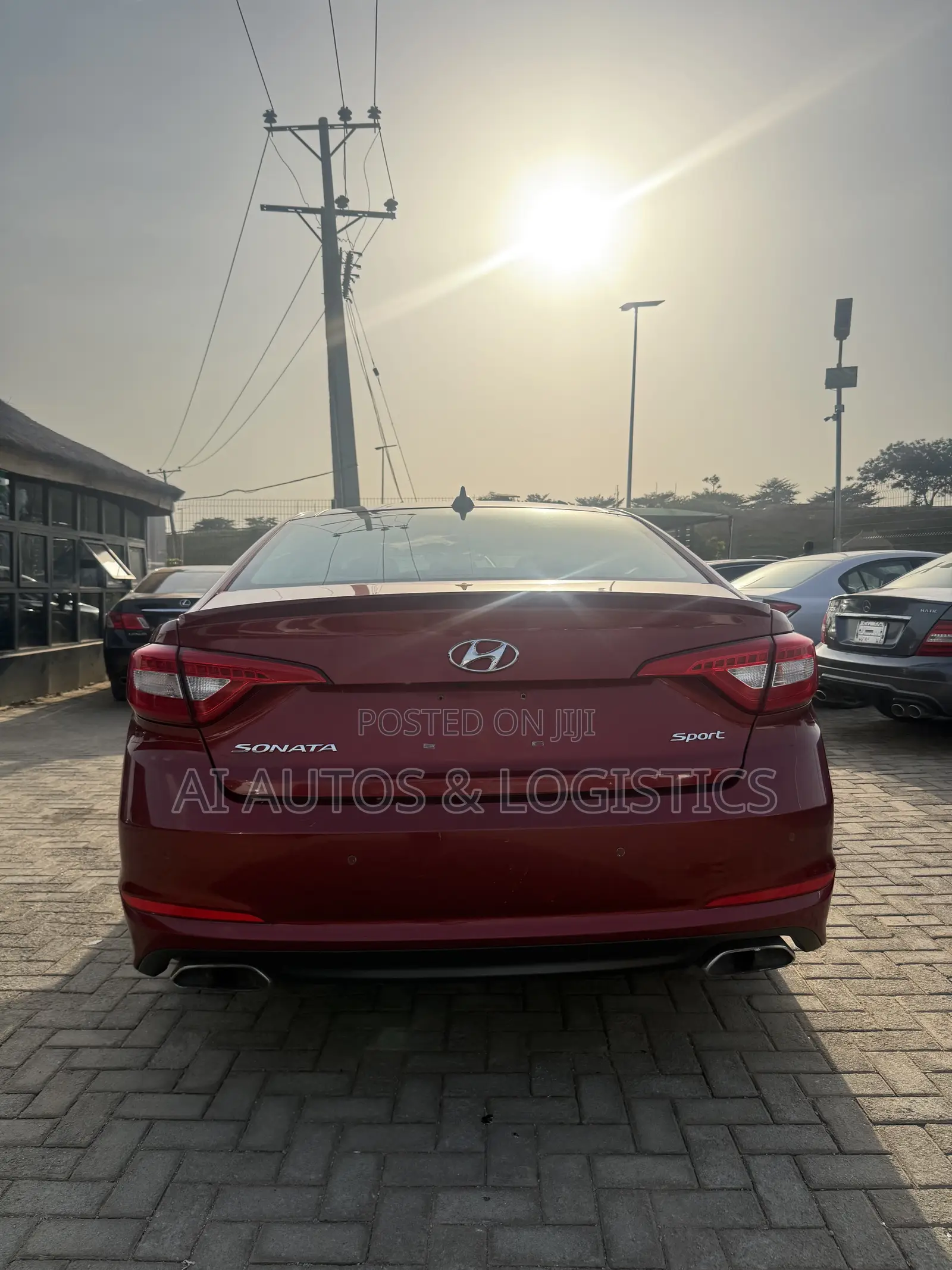 Hyundai Sonata Sport 4dr Sedan (2.4L 4cyl 6A) 2015 Maroon