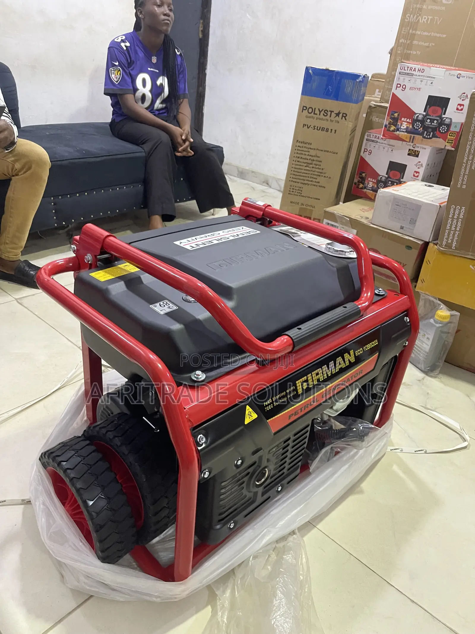 Firman 7.5kVA Petrol Generator for Flexible Power Needs