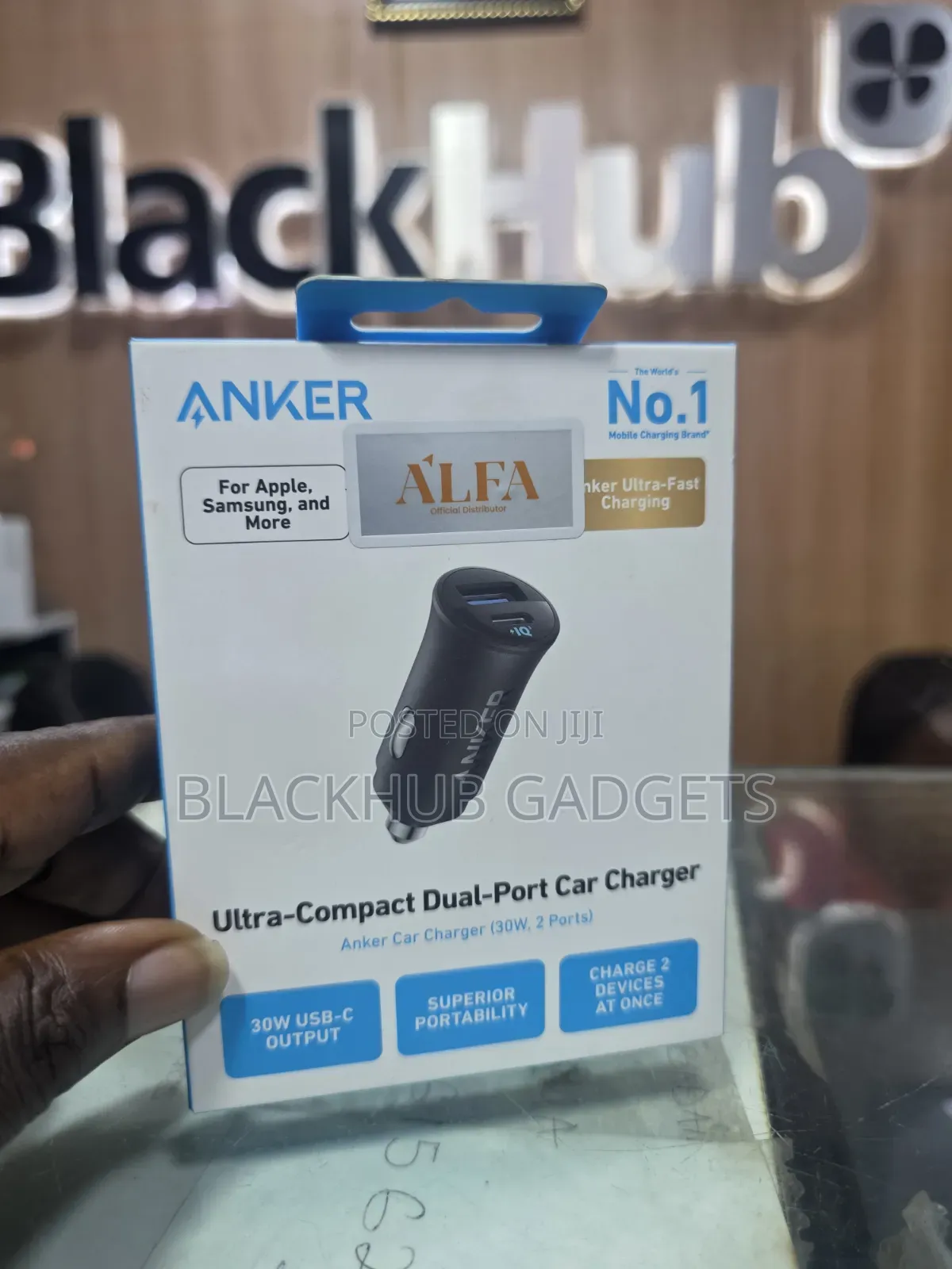 Anker Car Charger Ultra Compact Dual Port