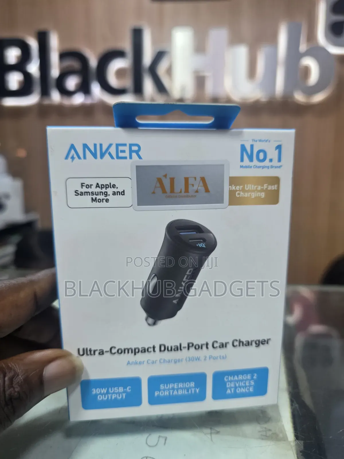 Anker Car Charger Ultra Compact Dual Port