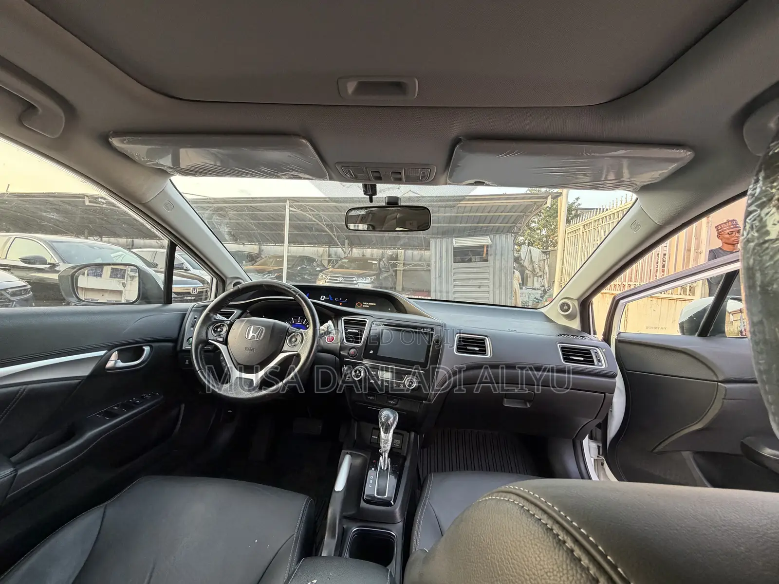 Honda Civic EX-L 4dr Sedan (1.8L 4cyl CVT) 2014 White