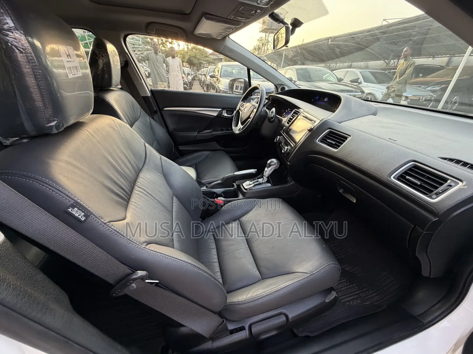 Honda Civic EX-L 4dr Sedan (1.8L 4cyl CVT) 2014 White