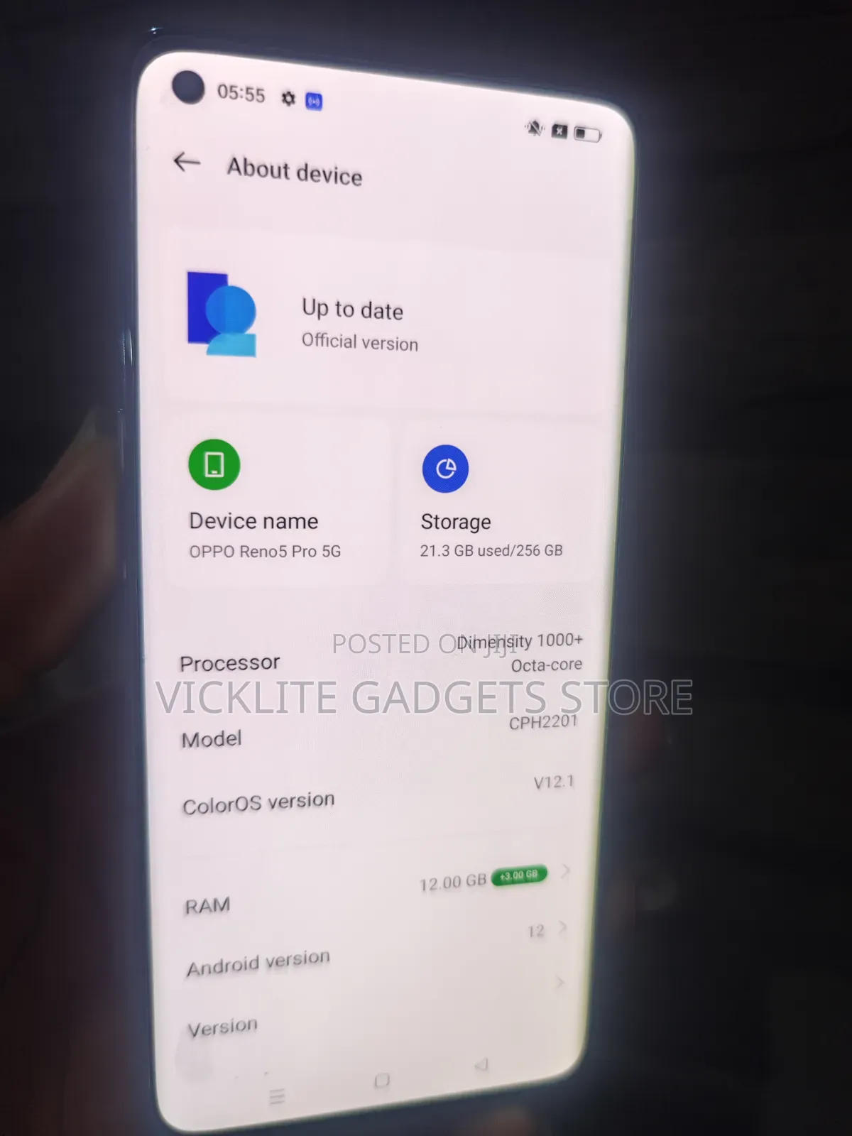 Oppo Reno5 Pro 5G 256 GB Blue
