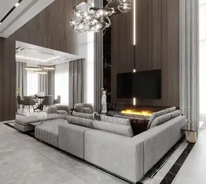 Modern Living Room Interior Design Services in Lagos