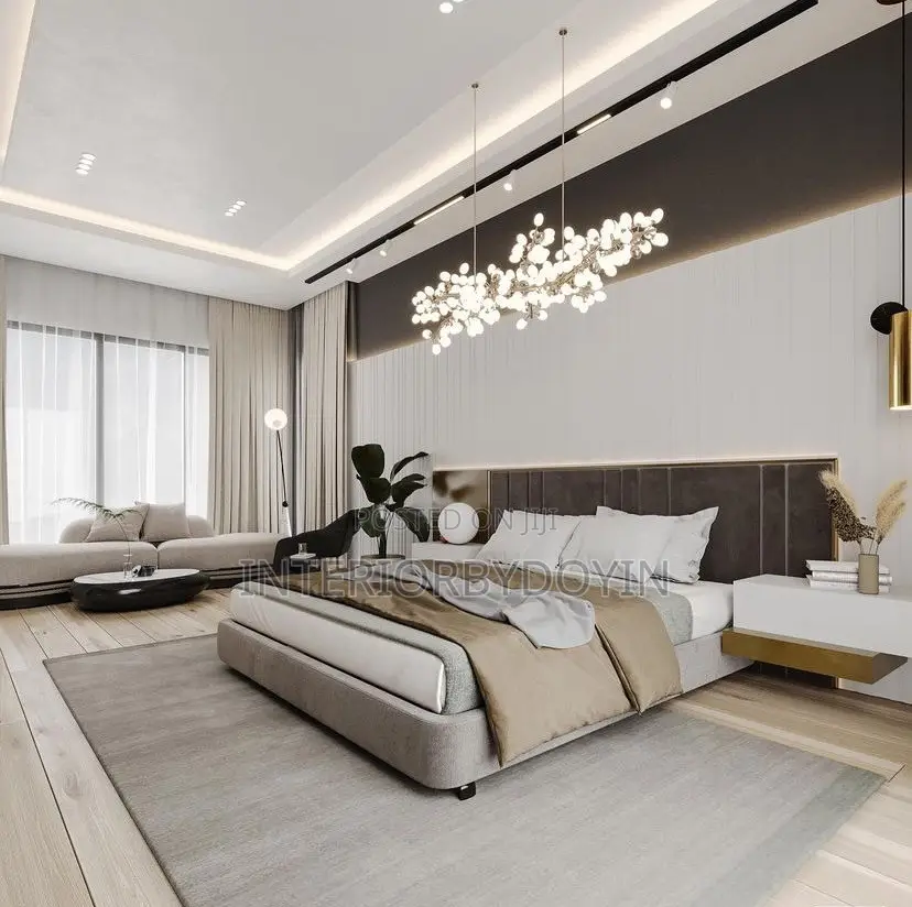 Modern Living Room Interior Design Services in Lagos