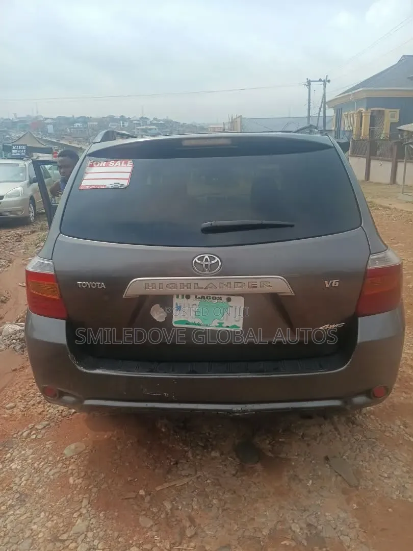 Toyota Highlander 2008 Gray