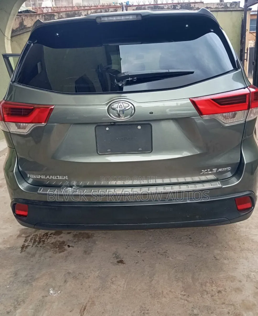 Toyota Highlander 2015 Green