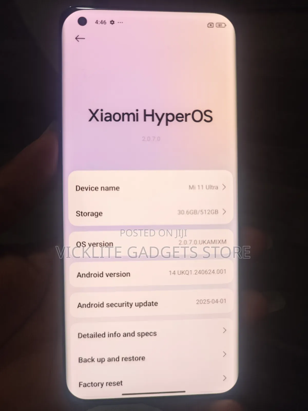 Xiaomi Mi 11 Ultra 512 GB Black