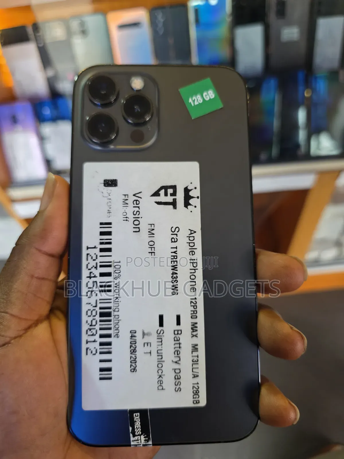 Apple iPhone 12 Pro Max 128 GB Black