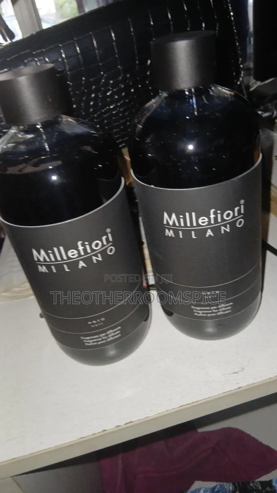 500ml Millefiori Milano Italian Fragrance Nero