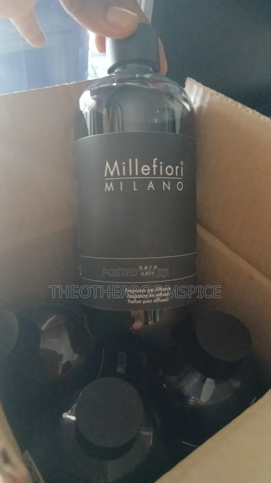 500ml Millefiori Milano Italian Fragrance Nero
