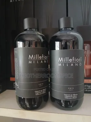 500ml Millefiori Milano Italian Fragrance Nero