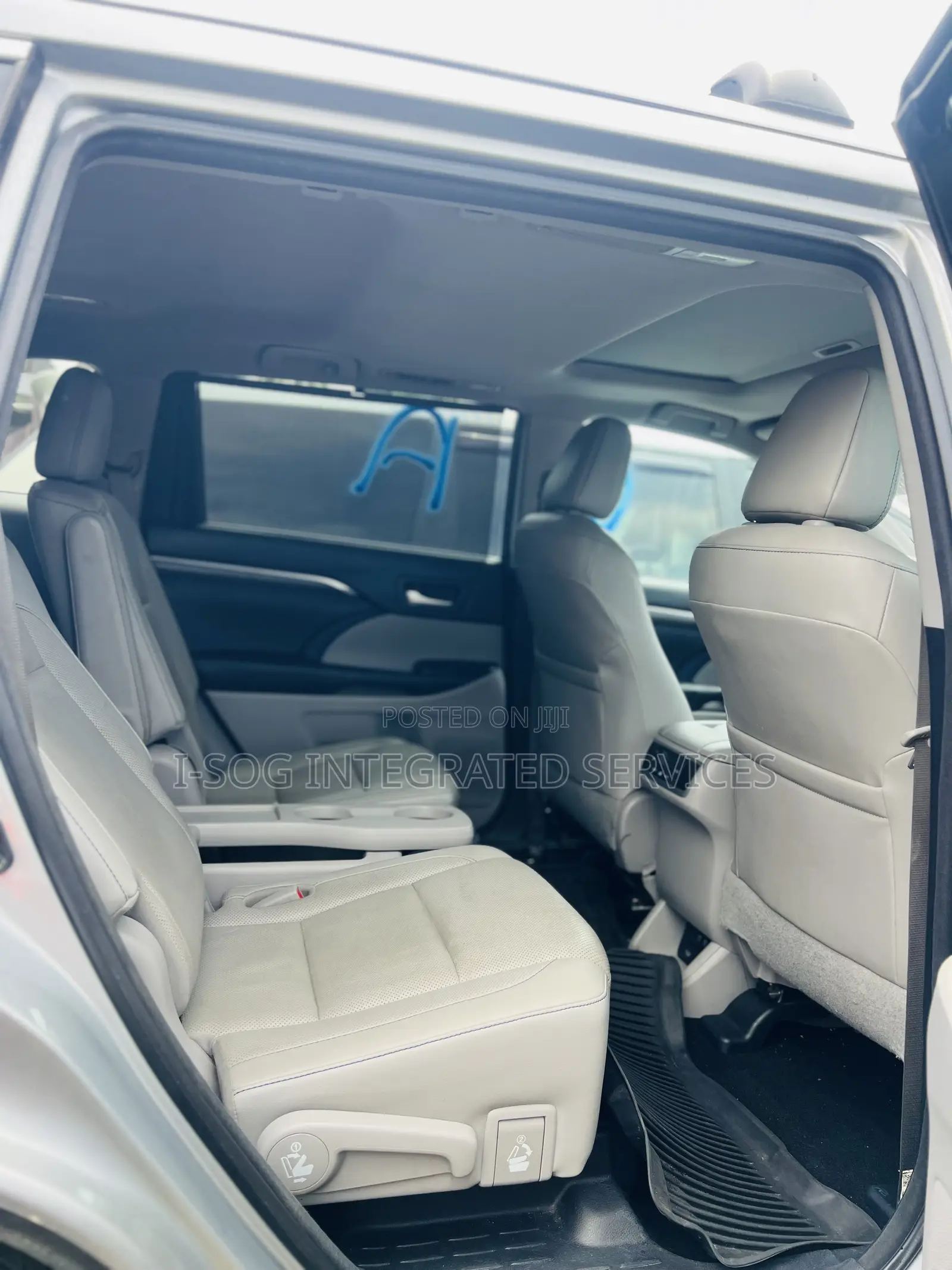 Toyota Highlander Limited 4x4 V6 (3.5L 6cyl 8A) 2017 Silver