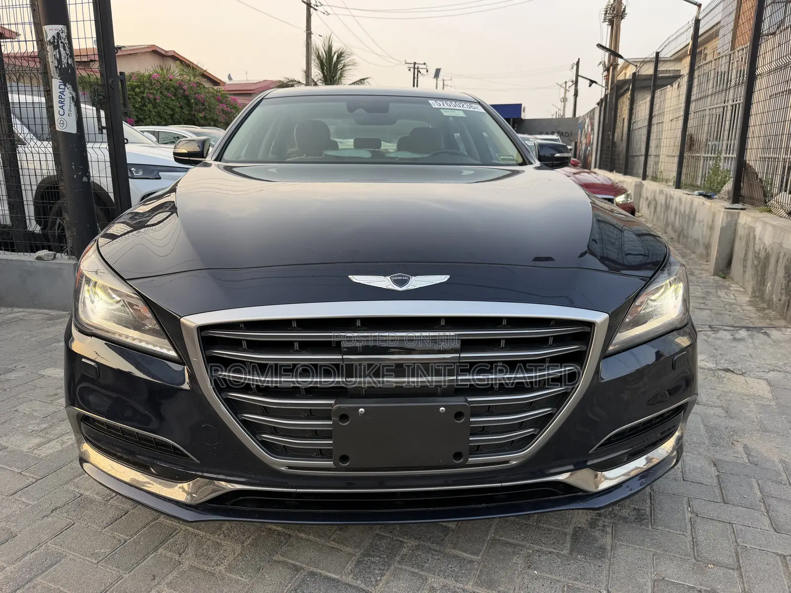 Genesis G80 3.8 2018 Blue