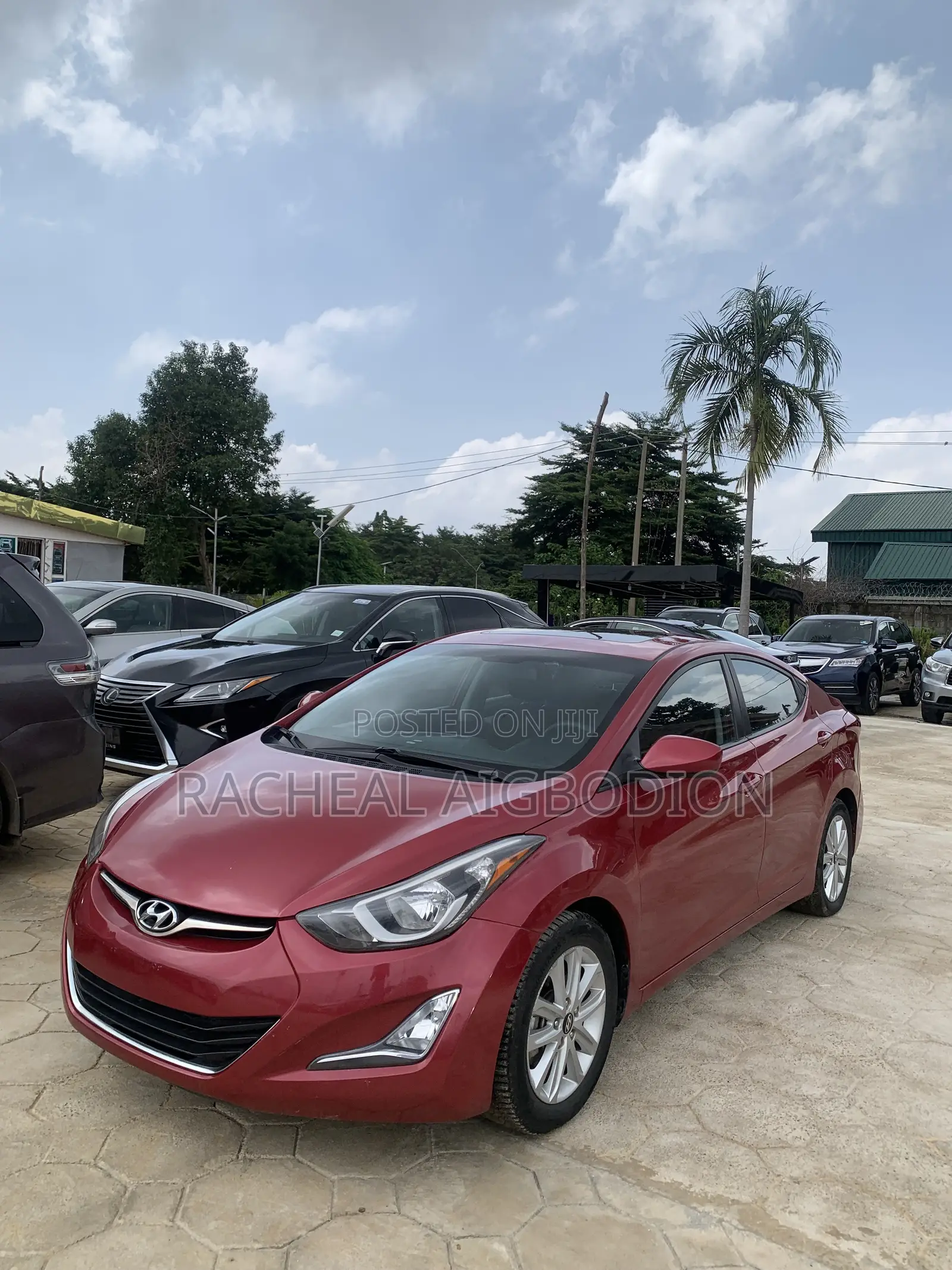Hyundai Elantra 2016 Red