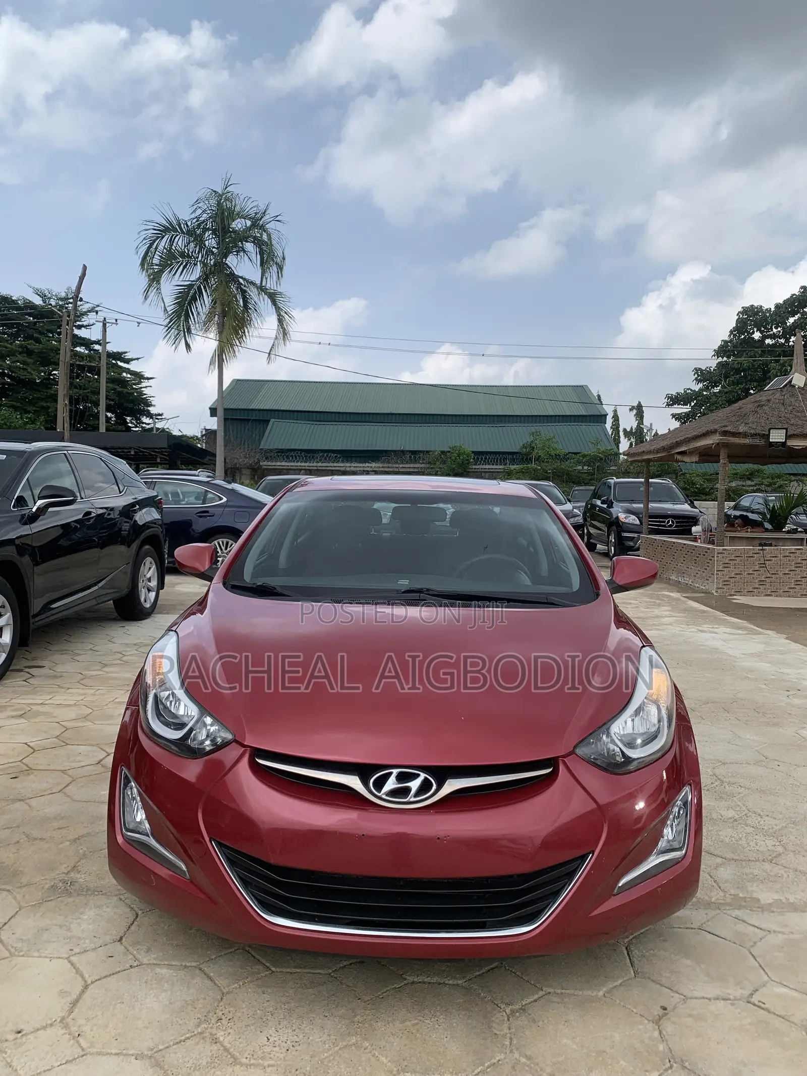 Hyundai Elantra 2016 Red