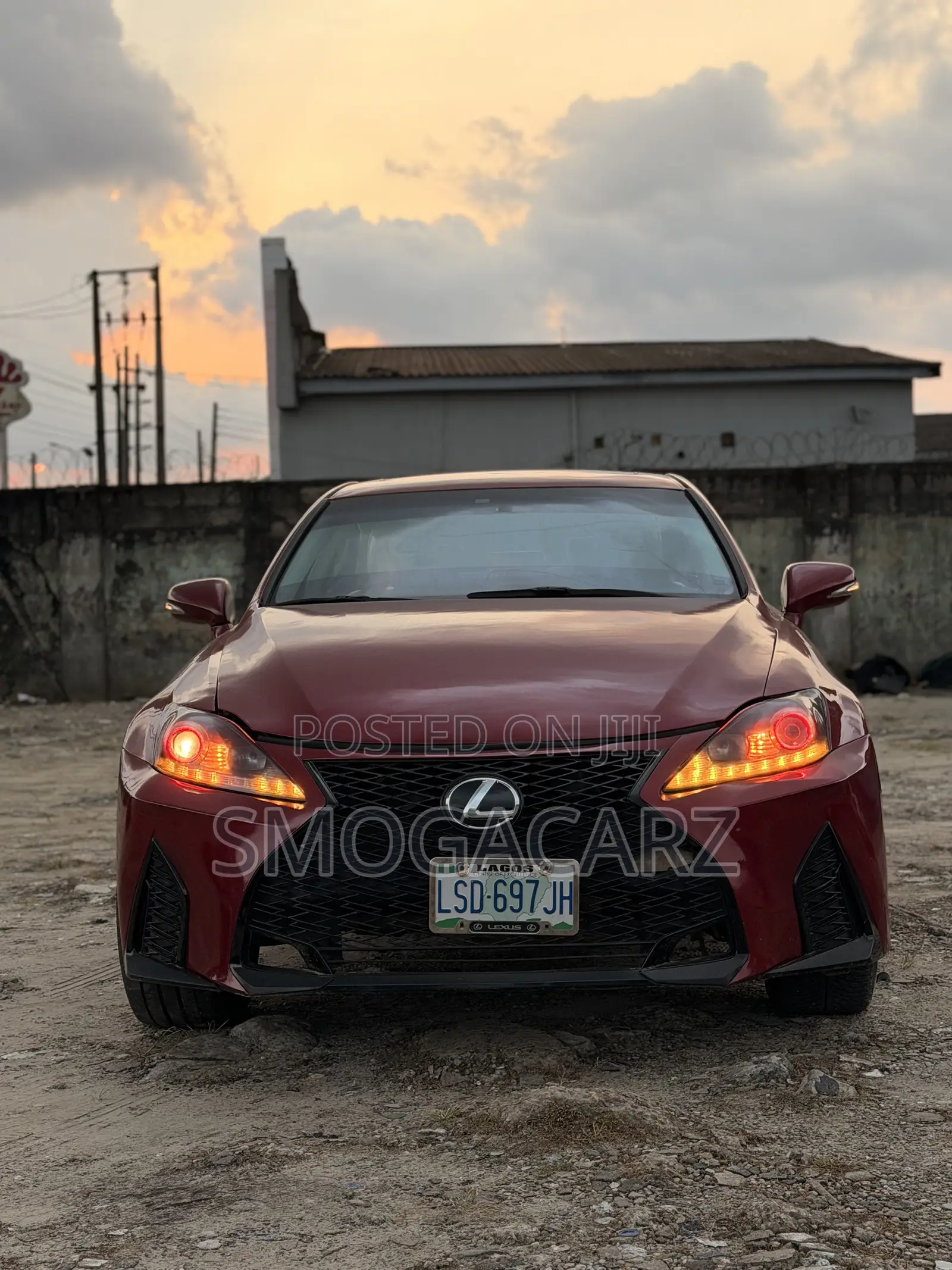 Lexus IS 250 2009 Red