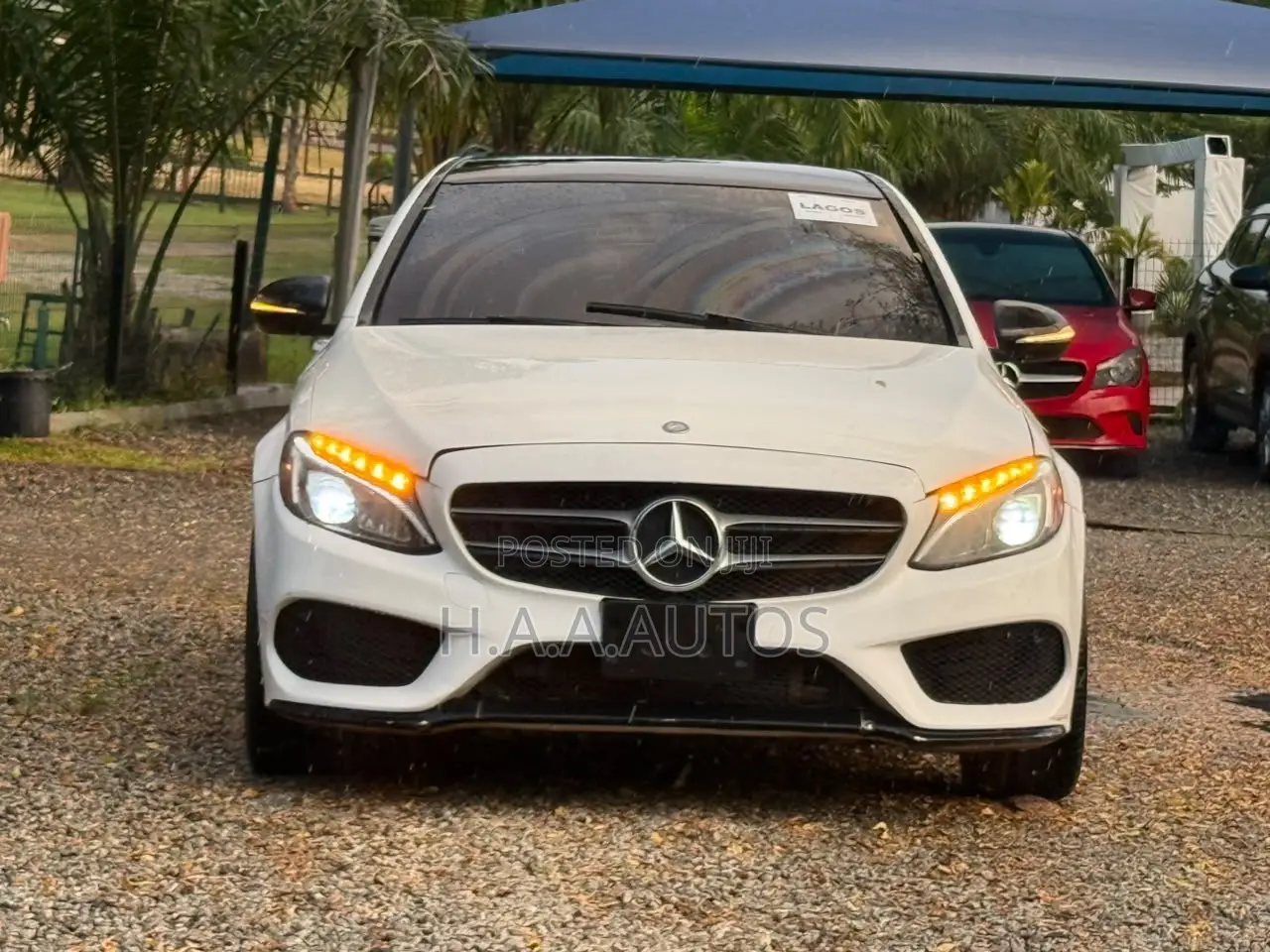 Mercedes-Benz C300 2015 White