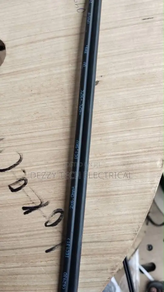 6mmx2core Solar DC Cable