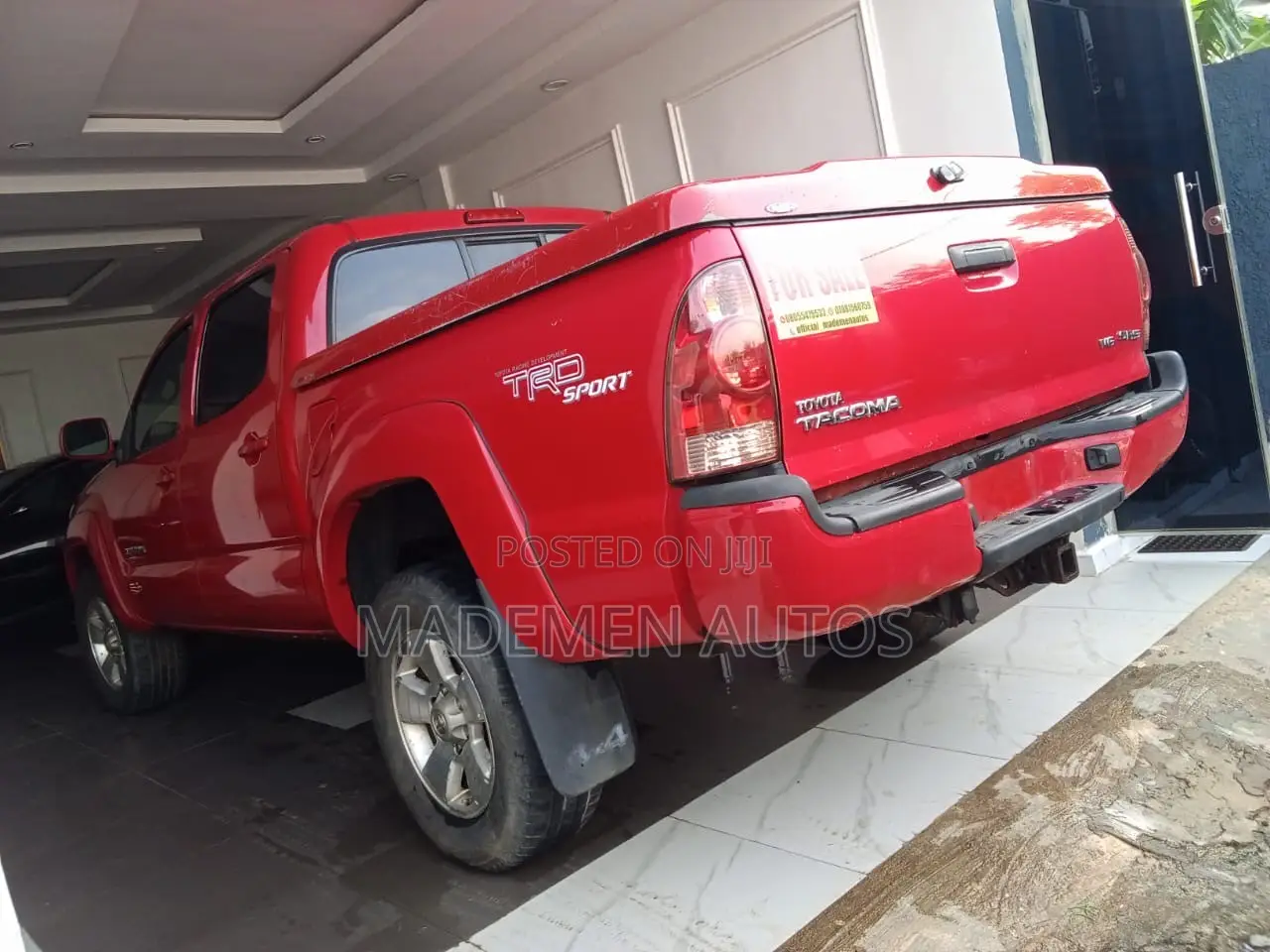 Toyota Tacoma 4x4 Double Cab 2008 Red