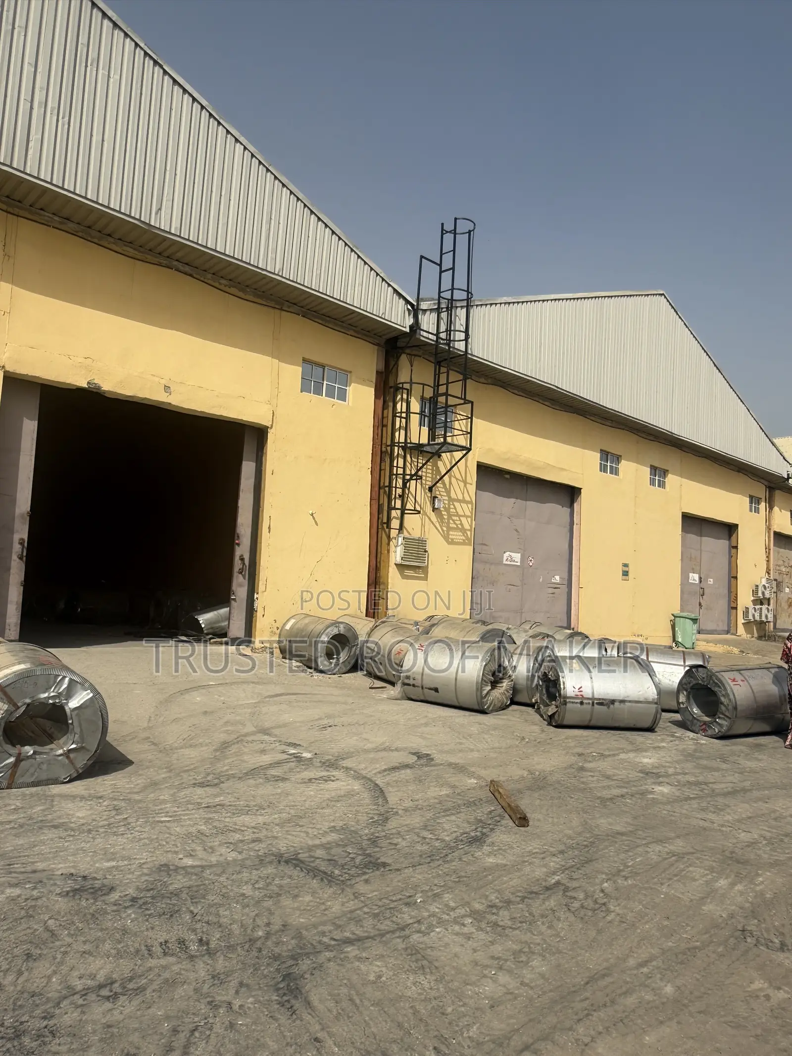 PPGI Color Coated Steel Coil|Wholesale Supply Abuja & Northern Nigeria