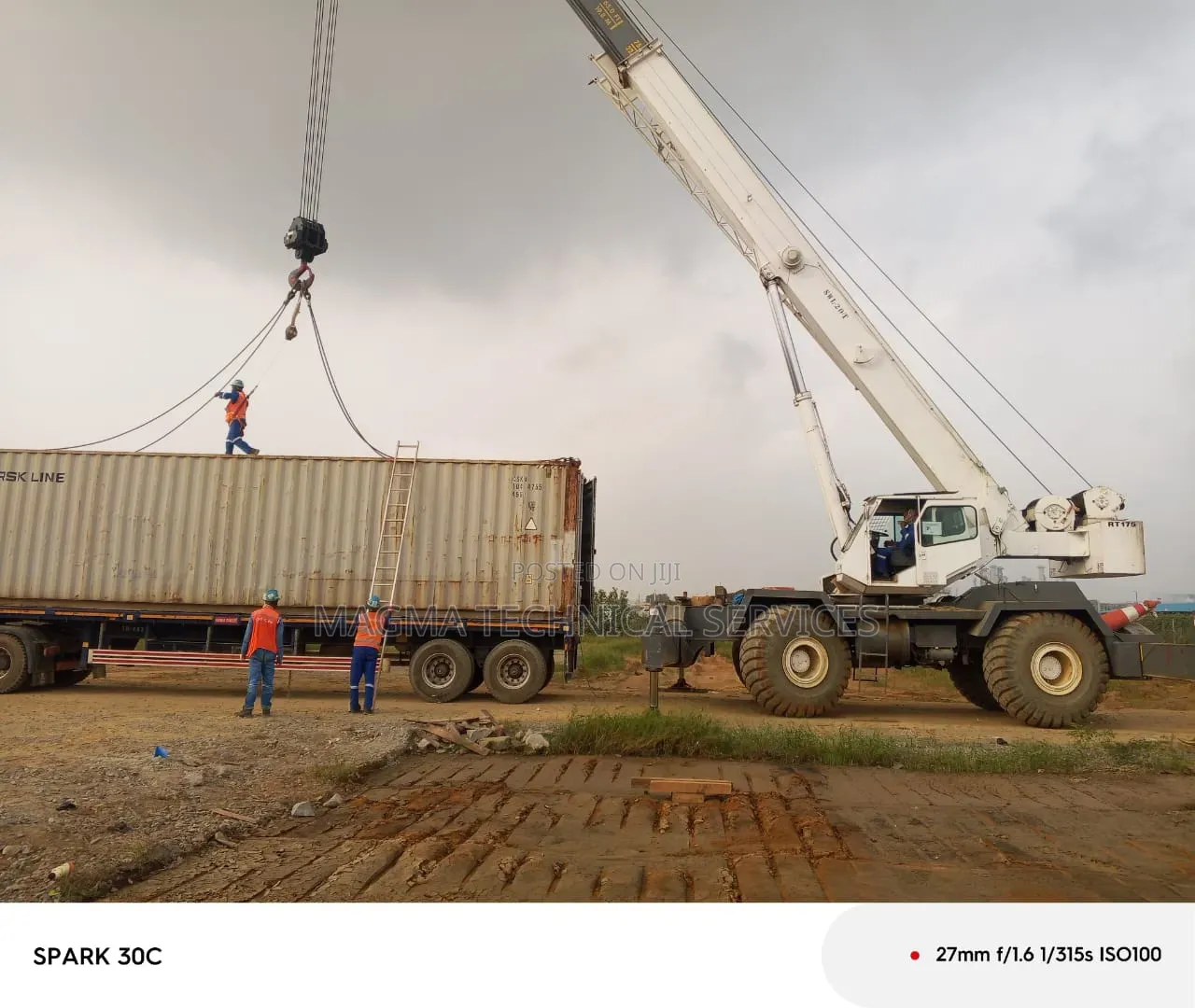 60T LinkBelt Rough Terrain Crane for Rent
