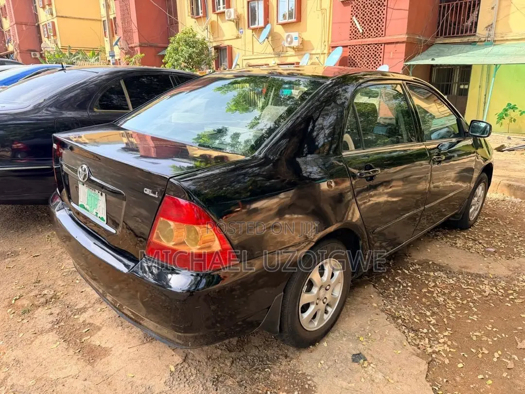 Toyota Corolla 2003 Black