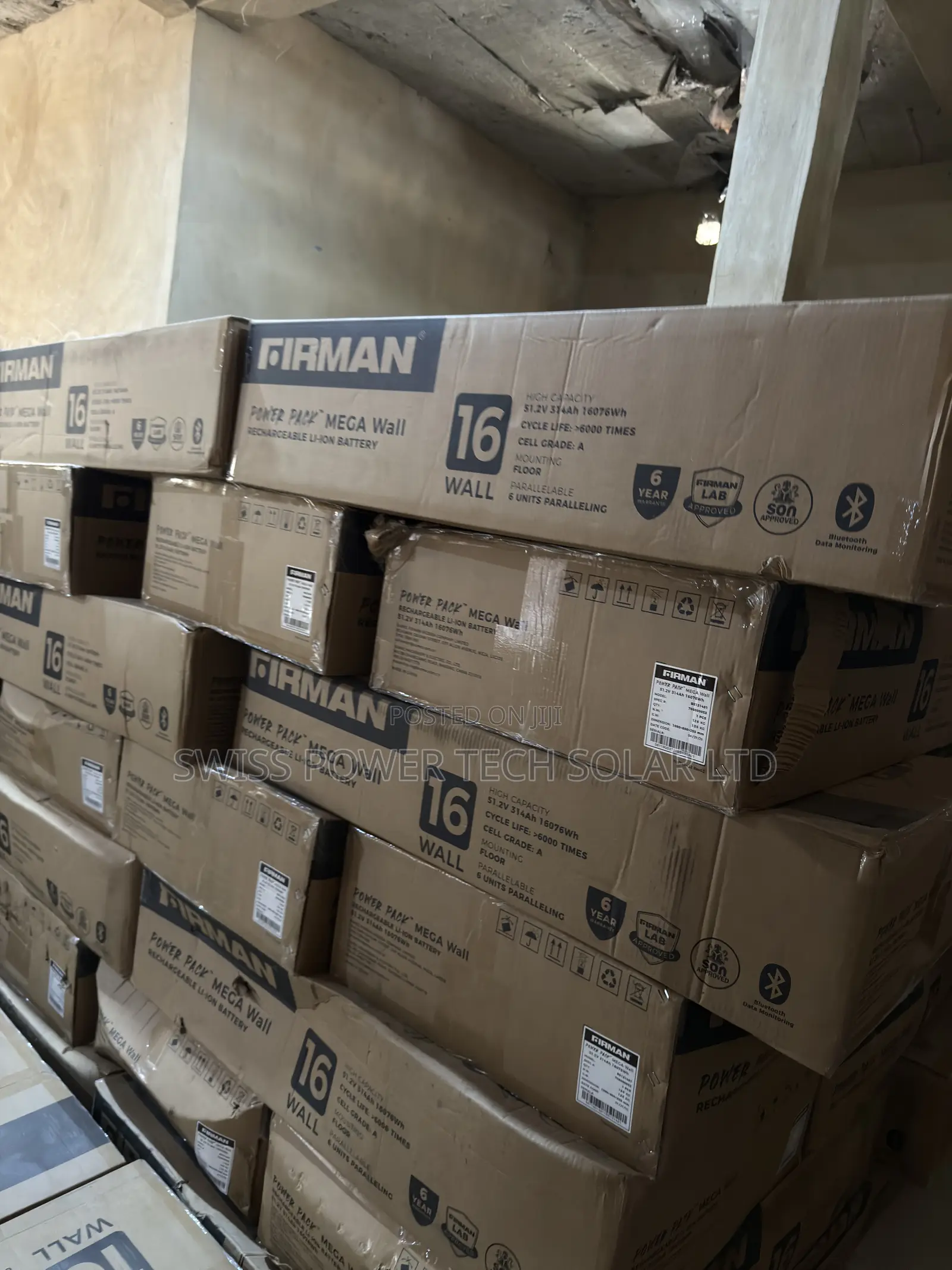16kwh Firman Lithium Ion Battery