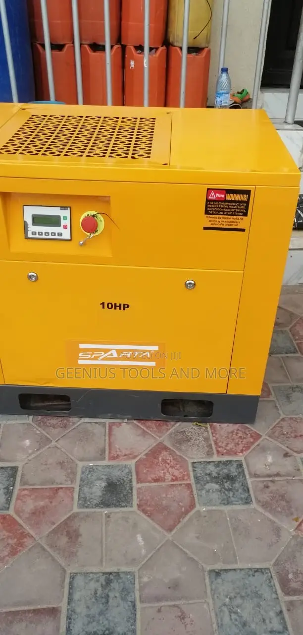 SPARTA 10HP Air Compressor System With a 600-Litre Air Receiver Tank