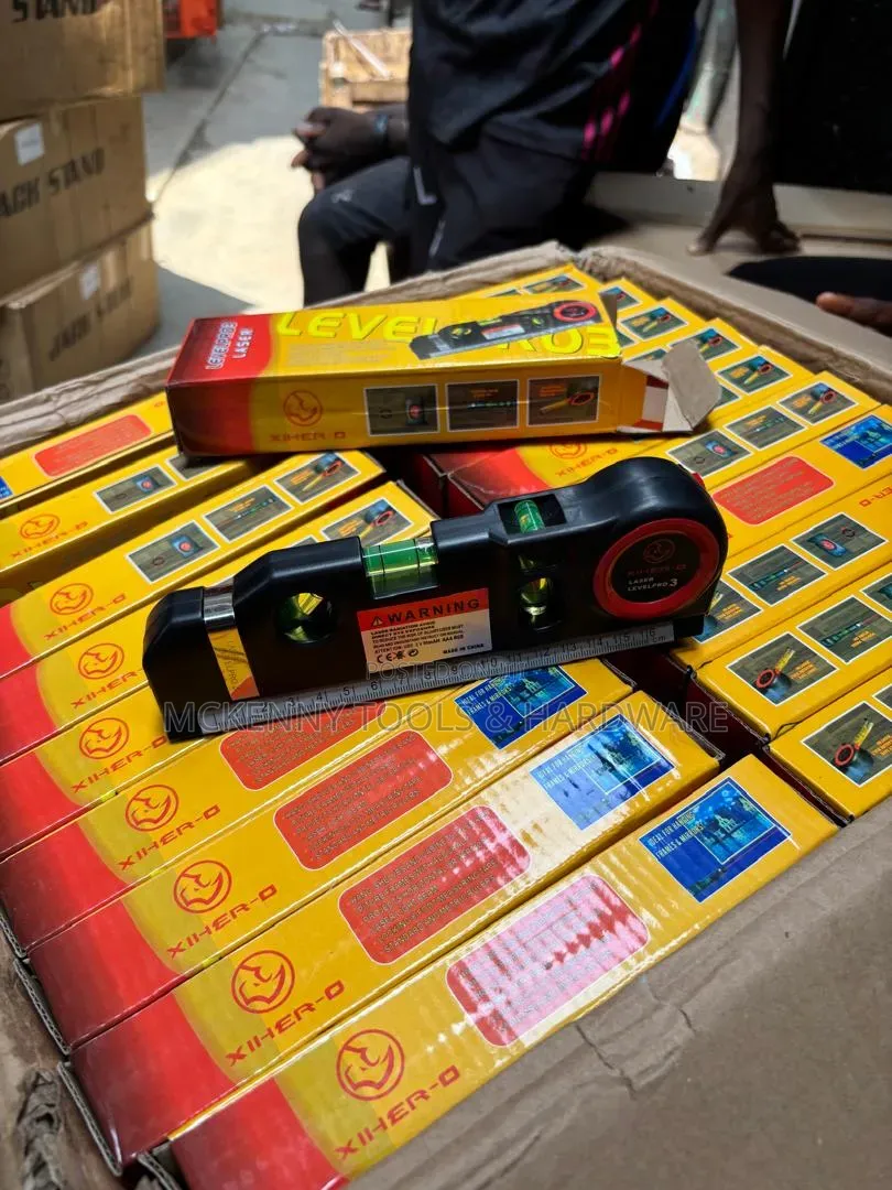 Fixit Laser Level Pro 3 - 4-in-1 Multipurpose Laser Level & Tape Measu