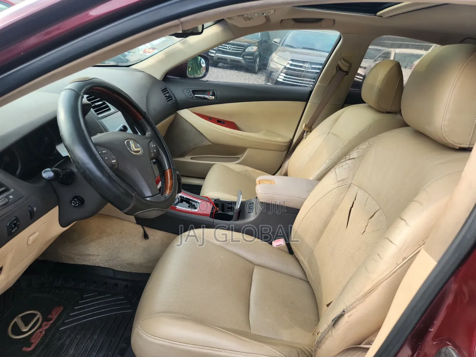 Lexus ES 350 2008 Burgundy